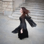 Gothic shoot outside the Thorvaldson building